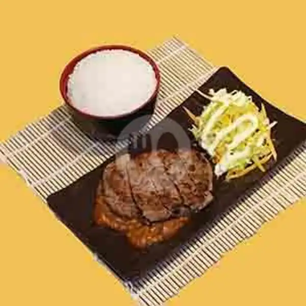 Beef Hamburg Curry Rice | Order Sekaligus, Dapur Bersama Menteng