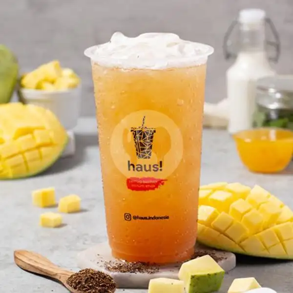 Mango Tea Medium | HAUS!, Pondok Kelapa