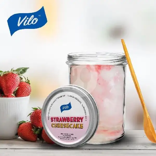 Strawberry Cheesecake | Vilo Gelato