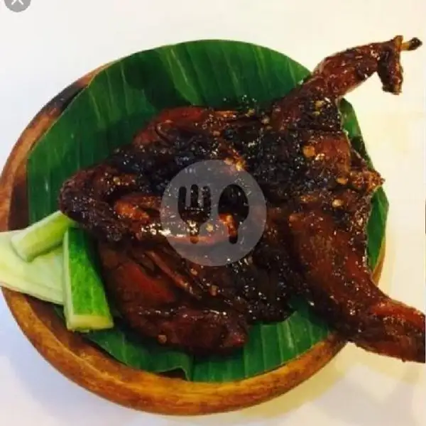 Burung Puyuh Bakar + Nasi + Air Gelas | Warung Azril (Bebek Sinjay), Klojen