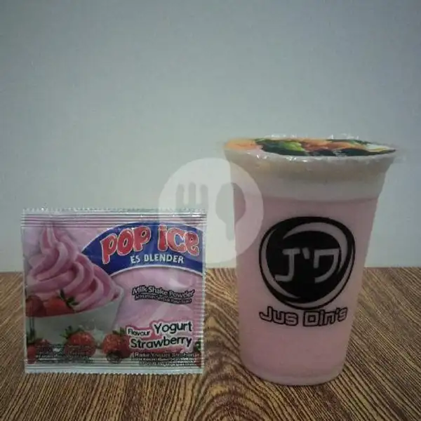 Pop Ice Yogurt Strawberry | JUS DIN'S, Dewisartika