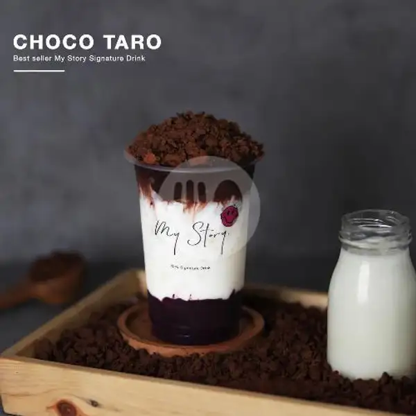 Choco Taro Crunch | My Story Signature Drink