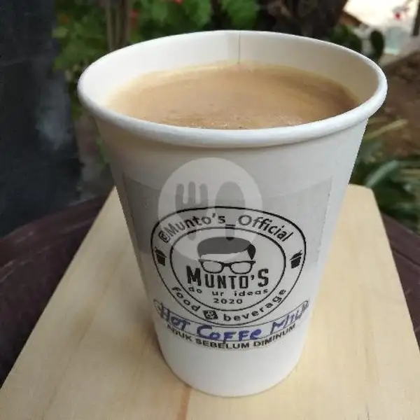 4. Hot Coffe Milk | Muntos Dkukus Dpanggang, Lawang