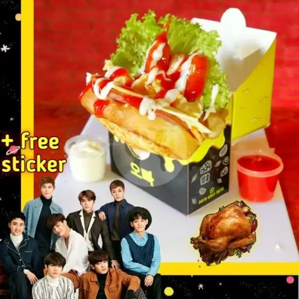 Oppa EXO - Spesial Ayam | Oppa Toast Roti Bakar Korea