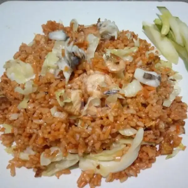 Nasi Goreng Seafood , Ayam + Telur + Udang/cumi | Seafood 88