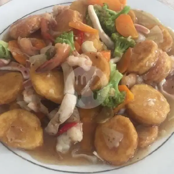 Sapo Tahu Seafood + Nasi | Dapur Oey 50 Menu Plus - Brobahan Purwokerto.