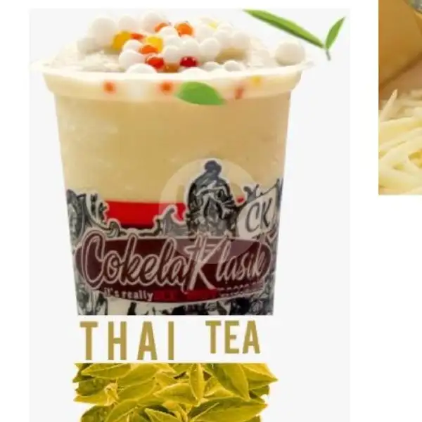 Ice Thai Tea | Coklat Klasik, Cengger Ayam