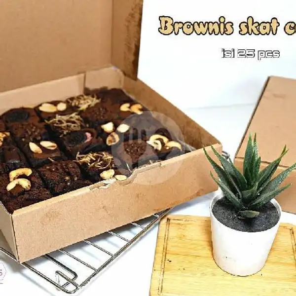 Brownies Fudgy Skat 25 Cokalt | Fidas Cake Kutabumi, Pasar Kemis