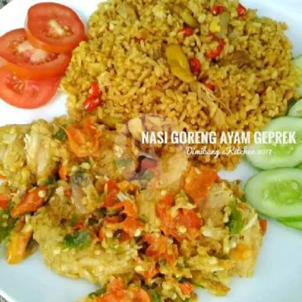 Nasi Goreng Ayam Geprek | Mie Aceh Indah Cafe, Deli Tua