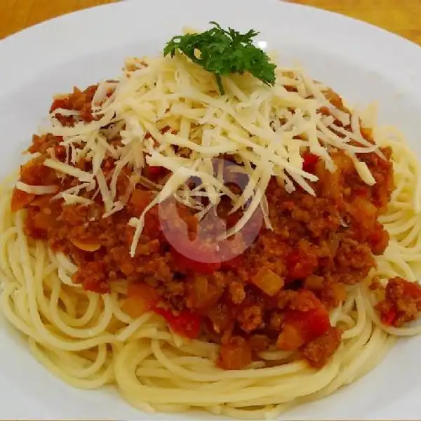 Spaghetti Irisan Daging Ayam + Keju | Subag, Dr Moh Hatta