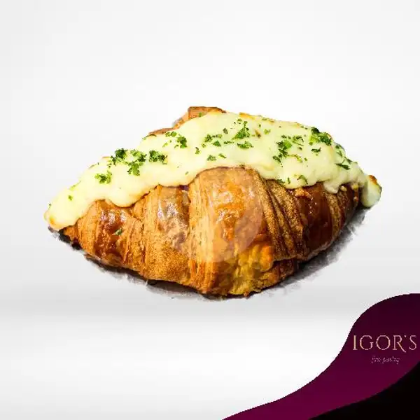 Croissant Sosis Krim Keju | Igor's Pastry, Biliton