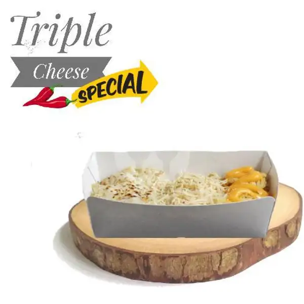 Nasi Triple Cheese Special | Resto Mau? (Ayam Geprek, Indomie, Paru, Pisang Keju), Gubeng
