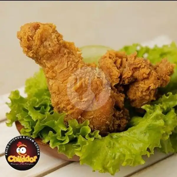 Fried Chicken Paha Bawah | Geprek Chikidot, Krendang