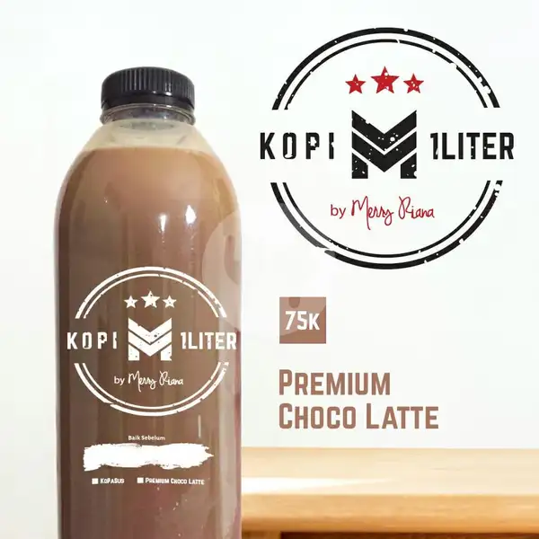 Premium Choco Latte 1 Liter | Kopi M by Merry Riana, Pekayon