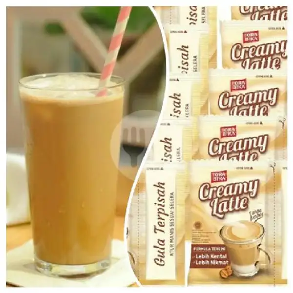Es Tora Bika Creamy Latte | Ayam Geprek Moza - Moza, Samarinda Ulu
