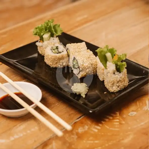 Vegetable Sushi Roll | Ikan Goreng Route 68, Denpasar