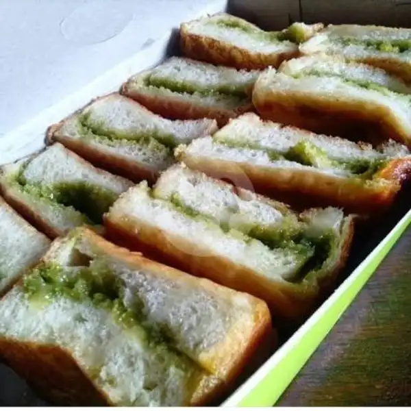 Roti Bakar Green tea | Roti Bakar Mas Zul, Denpasar