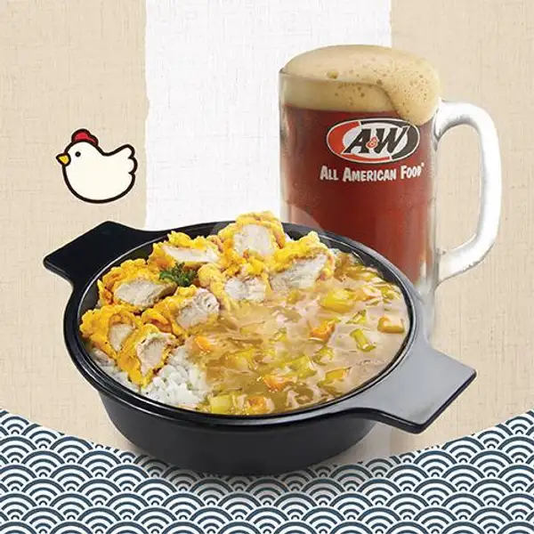 JAPANESE - Chicken MixBowl & Reg RB | A&W, Palm Square Rest Area Km13
