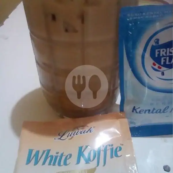 Es Luwak White Koffie Susu | Roti Bakar Ropang 86, Gempol Tengah