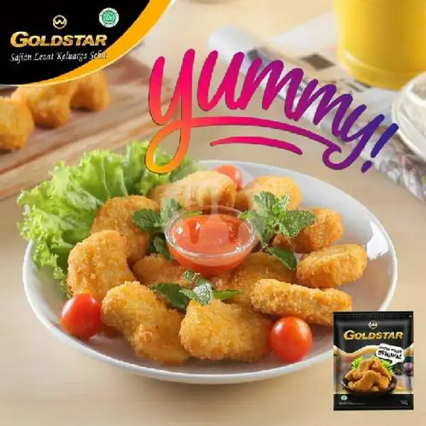 Goldstar Nugget Original | Maryam Frozen Food, Sidotopo Wetan Mulia