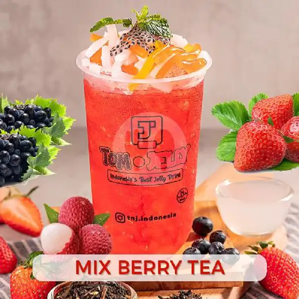 Mix Berry Tea | Minuman Tom And Jelly, Kezia