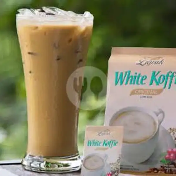 Es White Coffe | Rica-Rica Enthog Ibu Dewi, Karanggawang