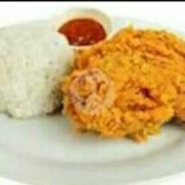 Nasi Ayam Crispy | Geprek Haikal, Wonocolo