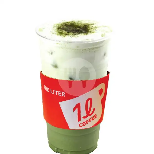 Matcha Latte Hot (VENTI Size 24 oz) | The Liter, Summarecon Bekasi