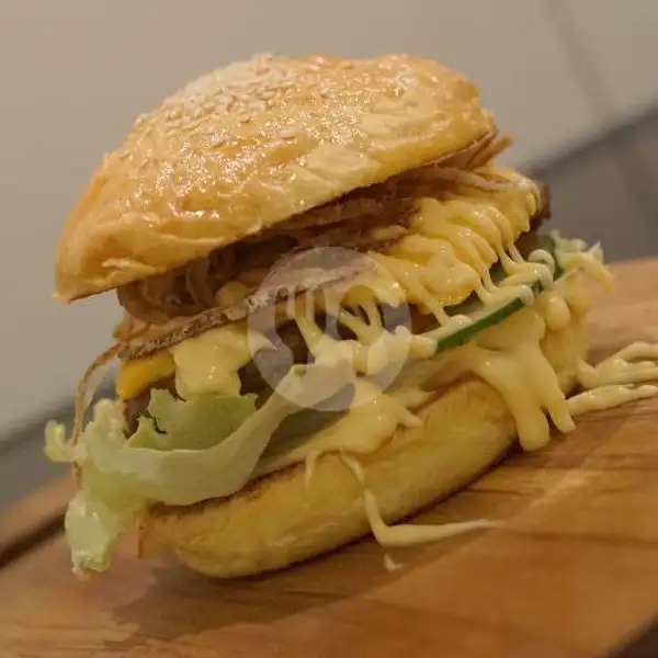 (CCB) Cheezy Cheese Burger | Mendadak Burger, Pamulang