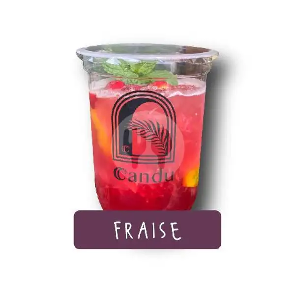 Mojito Fraise | Candu Smoothie and Juice Bar, Enggal