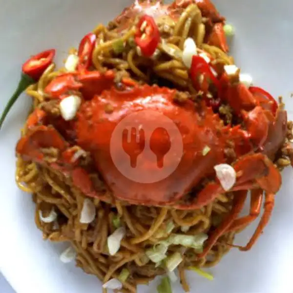 Mie Padeh Kepiting Lvl 1-5 | Lapau Nasi Udang Kelong, Padang