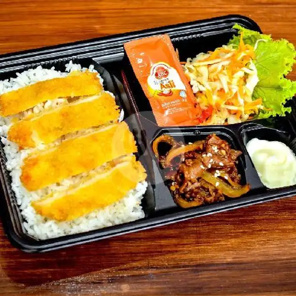 Beef Teriyaki + Chicken Katsu | Orlan Beef