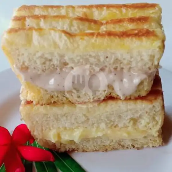 Keju - Vanilla | Roti Bakar Dewata, Gunung Salak