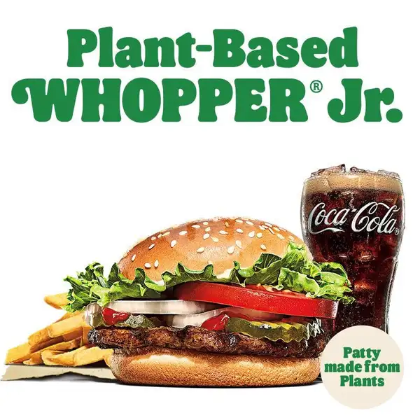 Plant-Based Whopper Jr. Meal | Burger King, Harmoni