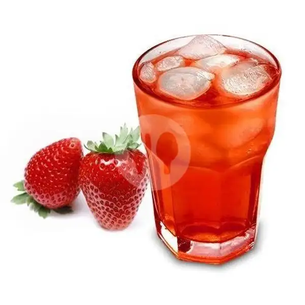 Ice Strawberry Tea | Mie Bangka99, Pamulang