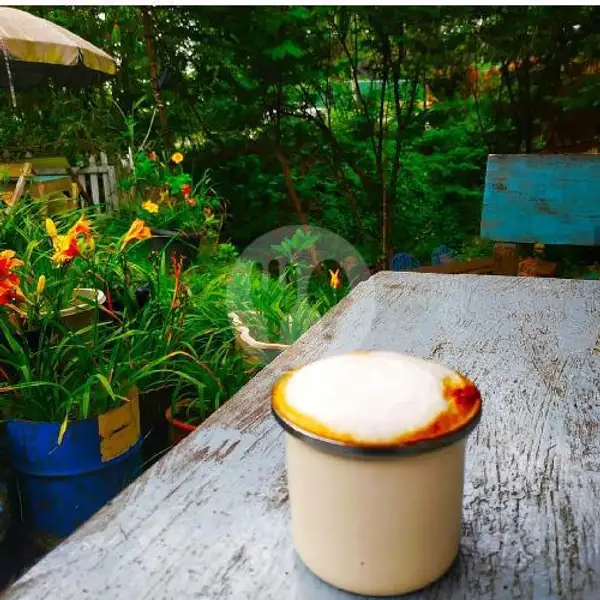 Ice/Hot Caramel Latte | Warkop Modjok, Pondok Hijau