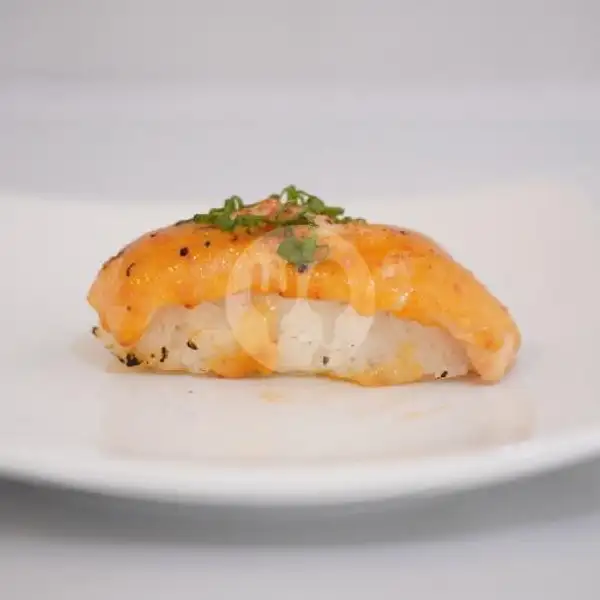 Salmon Mentai Nigiri | Oba Japanese, Kertajaya