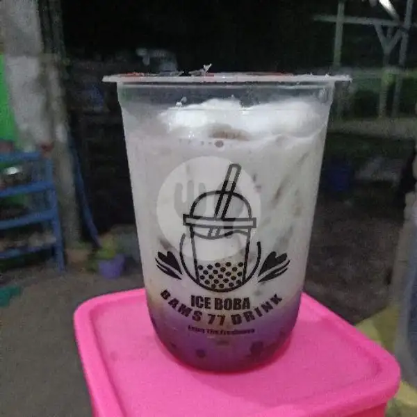 Ice Milk Taro | Ayam Geprek Wong Tegal77, Cibitung