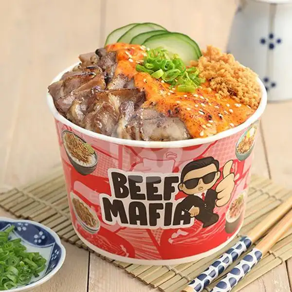 Mentai Sauce Smoked Beef | Beef Mafia, Cikini