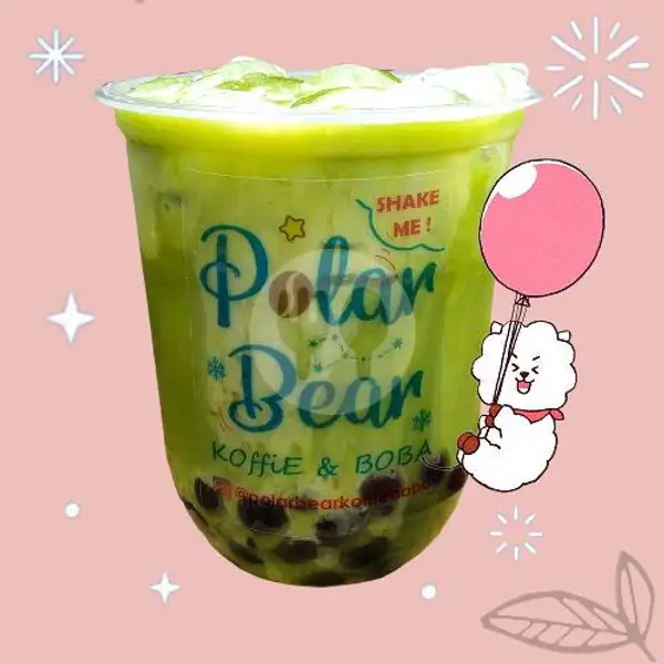 Green Army ( Matcha Latte ) ( L ) | Polarbear Koffie & Boba, Garuda