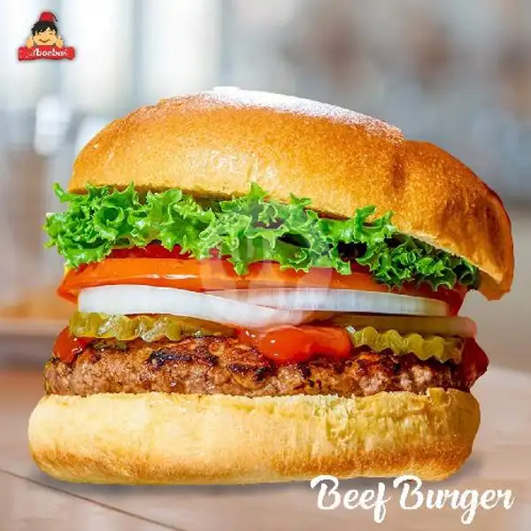 Beef Burger Beli 3 Gratis Topping Keju | Kebab Turki Aboebah,Pondok Terong