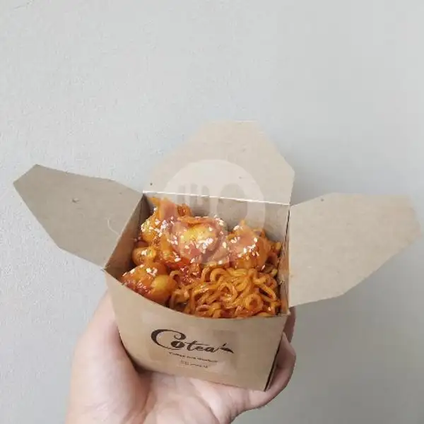 Korean Honey Spicy Chicken Noodle Mie | Cotea Coffee and Ricebox, Cipondoh