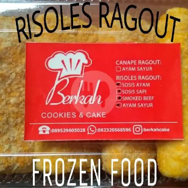 Risoles Smoked beef ragout frozen | Risoles & Canape Berkah, Permata Kopo