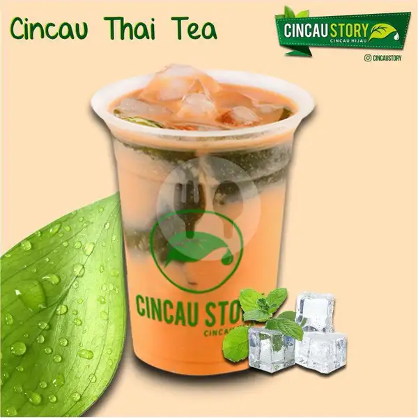 Cincau Thai Tea | Cincau Story, SPBU Pertamina