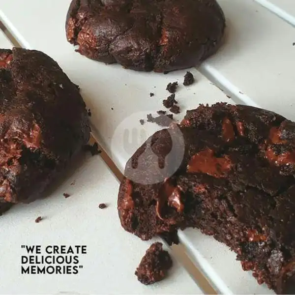 Double Choco Soft Cookies | Pia Cap Mangkok, Langsep