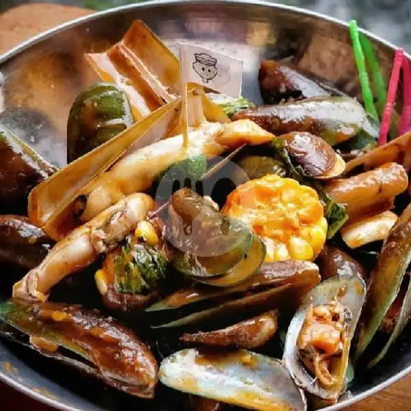 Kerang Bambu Mix Kerang Ijo | Seafood Ndjedir