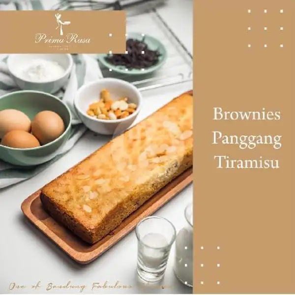 Prima Rasa Brownies Panggang Tiramisu | Aghniya Store