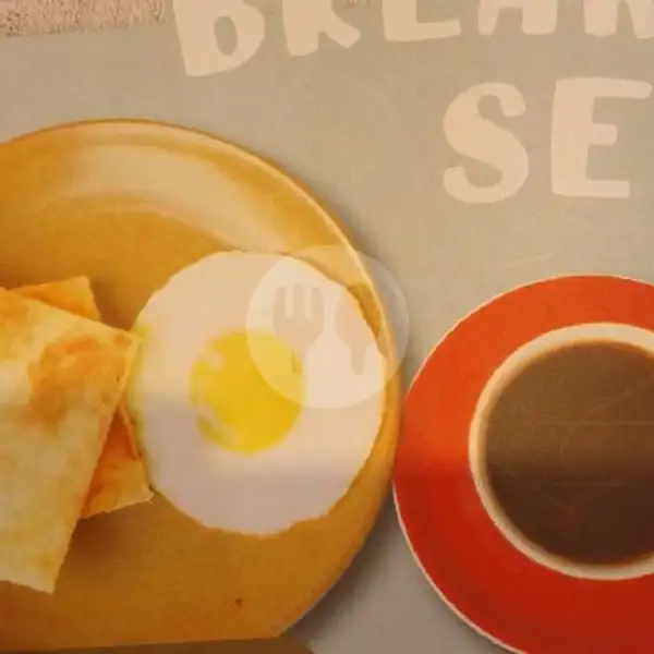 Toast + Egg + Coffee / Tea | Uncle K Bangau