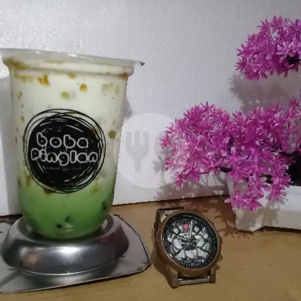 BOBA GREEN TEA | Boba Pinglan