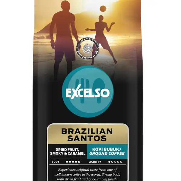 Powder Brazillian Santos (200 gr) | Excelso Coffee, Level 21 Mall